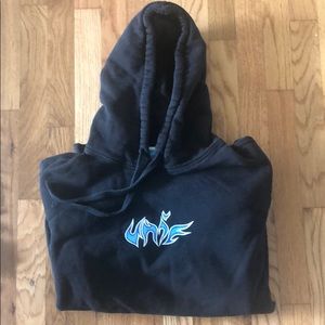 UNIF flame hoodie sweatshirt